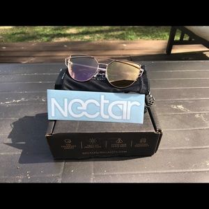 Nectar polarized Rose Gold Frame Mosa Sunglasses